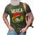 Merica Retro Eagle Bandana American Flag 4Th Of July Fourth 3D Print Casual Tshirt Army Green