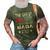 Old The Great Maga King Ultra Maga Retro Us Flag 3D Print Casual Tshirt Army Green