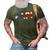 Papi Puerto Rican Dad Mens Puerto Rico 3D Print Casual Tshirt Army Green