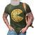Pizza Pie And Slice Dad And Son Matching Pizza Father’S Day 3D Print Casual Tshirt Army Green