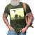 Raising The Flag On Iwo Jima Ww2 World War Ii Patriotic 3D Print Casual Tshirt Army Green
