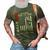 Red On Friday Dad Military Remember Everyone Deployed Flag 3D Print Casual Tshirt Army Green