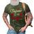 Retro Hearts Papaw Is My Valentines Day Fathers Day 3D Print Casual Tshirt Army Green