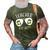 Teacher Off Duty Funny Summer Vacation Holiday Gift 3D Print Casual Tshirt Army Green