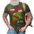 The Best Dads Are 90S Kids 90S Dad Cassette Tape 3D Print Casual Tshirt Army Green