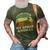 Utahraptor Dinosaur Spirit Animal Paleontologist 3D Print Casual Tshirt Army Green