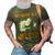 Welder Gifts Welding Design On Back Of Clothing V3 3D Print Casual Tshirt Army Green