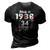 34 Years Old Gifts 34Th Birthday Born In 1988 Women Girls 3D Print Casual Tshirt Vintage Black
