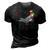 Cockatiel Bird American Flag Usa 4Th Of July Fourth Animal 3D Print Casual Tshirt Vintage Black