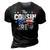 Cousin Crew 4Th Of July Patriotic American Family Matching 3D Print Casual Tshirt Vintage Black