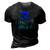 Extinct Is Forever Environmental Protection Whale 3D Print Casual Tshirt Vintage Black