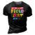 Field Day Let The Games Begin Kids Teachers Field Day 2022 Smile Face 3D Print Casual Tshirt Vintage Black