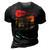 Guitar Lover Retro Style Gift For Guitarist 3D Print Casual Tshirt Vintage Black