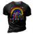 Human Lgbt Flag Gay Pride Month Transgender Rainbow Lesbian 3D Print Casual Tshirt Vintage Black