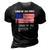 Land Of The Free Because Of The Brave Memorial Day Sale Flag 3D Print Casual Tshirt Vintage Black