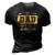Mens If Dad Cant Fix It No One Can Carpenters Father Day 3D Print Casual Tshirt Vintage Black