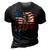 Mens My First 4Th Of July As A Dad July 4Th New Dad Usa Flag 3D Print Casual Tshirt Vintage Black
