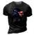 New York Girl New York Flag State Girlfriend Messy Bun 3D Print Casual Tshirt Vintage Black