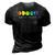 Not A Phase Moon Lgbt Gay Pride 3D Print Casual Tshirt Vintage Black
