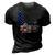 Papa Llama 4Th Of July American Flag Patriotic Dad Father 3D Print Casual Tshirt Vintage Black