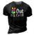 Peace Out 8Th Grade Tie Dye Graduation Class Of 2022 Virtual 3D Print Casual Tshirt Vintage Black