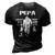Pepa Grandpa Gift Pepa Best Friend Best Partner In Crime 3D Print Casual Tshirt Vintage Black