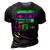 Retro Aesthetic Costume Party Outfit - 90S Vibe 3D Print Casual Tshirt Vintage Black