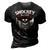 Shockey Blood Runs Through My Veins Name 3D Print Casual Tshirt Vintage Black