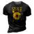 Sister Of The Birthday Girl Sunflower Family Matching Party 3D Print Casual Tshirt Vintage Black