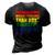 The World Has Bigger Problems Lgbt-Q Pride Gay Proud Ally 3D Print Casual Tshirt Vintage Black