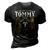 Tommy Blood Runs Through My Veins Name V2 3D Print Casual Tshirt Vintage Black