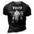 Tutu Grandpa Gift Tutu Best Friend Best Partner In Crime 3D Print Casual Tshirt Vintage Black