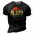 Vintage Best Opa By Par Golf Gift Men Fathers Day 3D Print Casual Tshirt Vintage Black