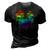 Womens Rainbow Cloudy Heart Lgbt Gay & Lesbian Pride Gift 3D Print Casual Tshirt Vintage Black
