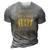 1947 September Birthday Gift 1947 September Limited Edition 3D Print Casual Tshirt Grey