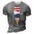 4Th Of July Patriotic Ice Cream For Independence Day 3D Print Casual Tshirt Grey