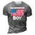 All American Boy Usa Flag Distressed 4Th Of July 3D Print Casual Tshirt Grey