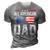 All American Dad 4Th Of July Us Patriotic Pride V2 3D Print Casual Tshirt Grey