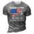 American Flag With Inflation Graph Funny Biden Flation 3D Print Casual Tshirt Grey
