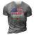 American Grown Dominican Roots Dominica Flag 3D Print Casual Tshirt Grey