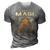 As A Masi I Have A 3 Sides And The Side You Never Want To See 3D Print Casual Tshirt Grey