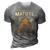 As A Matute I Have A 3 Sides And The Side You Never Want To See 3D Print Casual Tshirt Grey