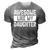 Awesome Like My Daughter Fathers Day V2 3D Print Casual Tshirt Grey