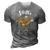Cool Animal Gift Clothes For Men Women Kids Funny Lazy Sloth 3D Print Casual Tshirt Grey