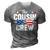 Cousin Crew 4Th Of July Patriotic American Family Matching 3D Print Casual Tshirt Grey