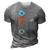 Four Elements Air Earth Fire Water Ancient Alchemy Symbols 3D Print Casual Tshirt Grey