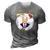 Funny Ugly Christmas Vintage Joe Biden Merry 4Th Of July 3D Print Casual Tshirt Grey