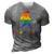Gay Pride Support - Sasquatch No More Hiding - Lgbtq Ally 3D Print Casual Tshirt Grey