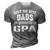 Gpa Grandpa Gift Only The Best Dads Get Promoted To Gpa 3D Print Casual Tshirt Grey