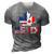 Happy Canada Day Usa Pride Us Flag Day Useh Canadian 3D Print Casual Tshirt Grey